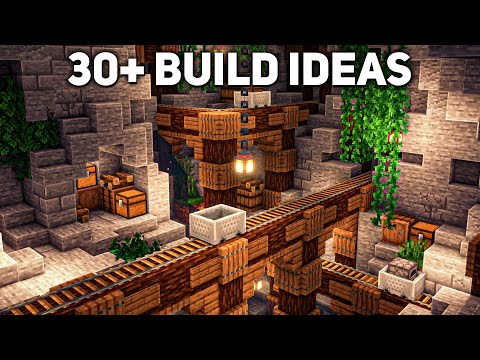 30+ Build Projects for Survival Minecraft 1.19 #2