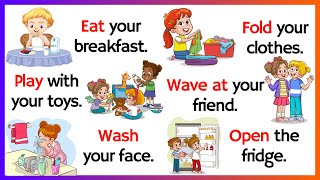 Speak English With Kids | Spoken English for kids | Daily Use English Sentences | Learn English