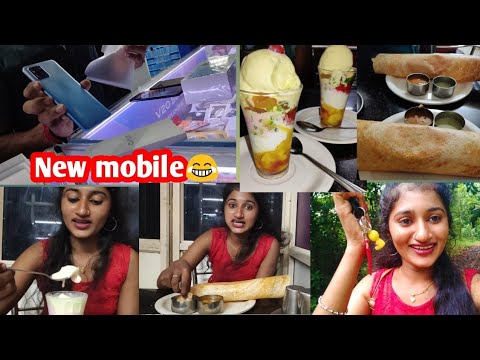 Posa mobile yereg🤔🤗/Way to bcrod😍/bcrodha ice-cream,masal dose yencha ethnd😂//tulu short vlog😍💝