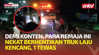 Download lagu AKSI HADANG TRUK DEMI KONTEN | Merah Putih Peristiwa mp3