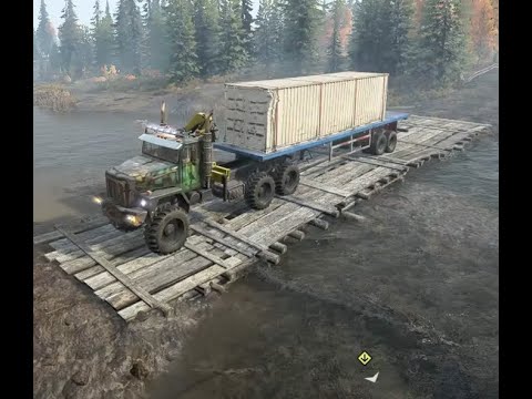 Snowrunner Michigan Map (Hard Mode) Ep 23