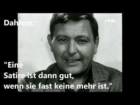 "Wir Kellerkinder" von Wolfgang Neuss. Eine Satire ist dann gut, wenn sie keine mehr ist.