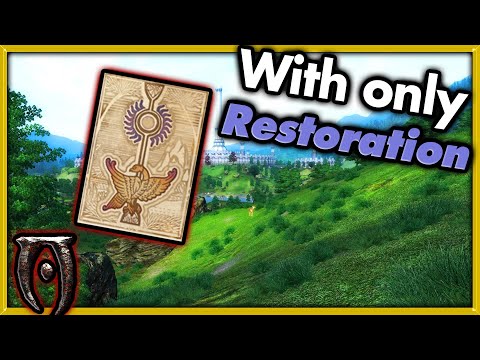 Can I Beat Oblivion with only Restoration Magic? 🔴 MDB's Elder Scrolls Challenges