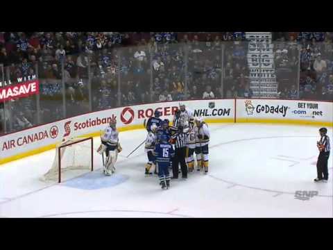 Mike Ribeiro illegal Check to the head of Shawn Matthias 11/02/14