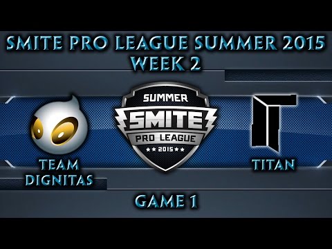 SPL: EU Week 2 - Team Dignitas vs. Titan (Game 1)