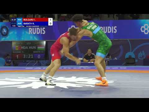 1   FS 57kg 1x8  ✅ Ion BULGARU MDA   Karoly BARATH HUN •  U20 WORLD CHAMPIONSHIPS 2025