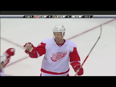 10/11 RS: Det @ Ott Highlights - 2/2/11 (Franzen 5 Goals)