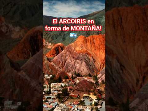 "¿Photoshop? No, esto es Jujuy, Argentina 🌈"