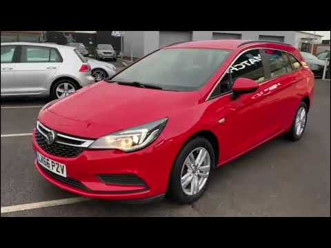 Used 2016 Vauxhall Astra 1.6 Sports Tourer Video Tour - Motor Match Chester