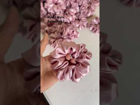 DIY Scrunchies hacks 😱❤️#shorts #youtubeshorts