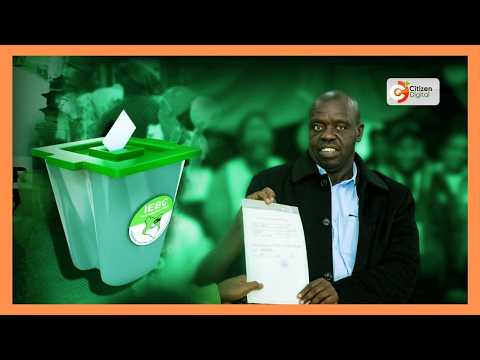 David Kipsang Keter wins Emurua Dikirr by-election with 18,266 votes