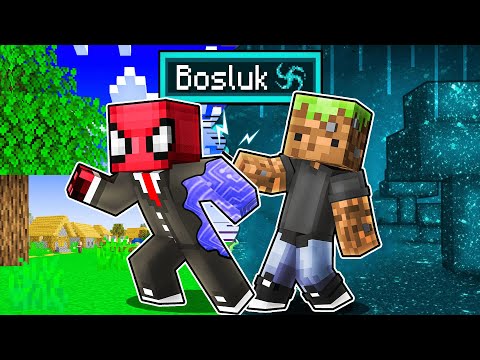 Minecraft ama Dokunduğum HER ŞEY BOŞLUK OLUYOR