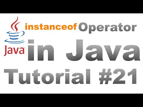 Instanceof Operator In Java Tutorial 21