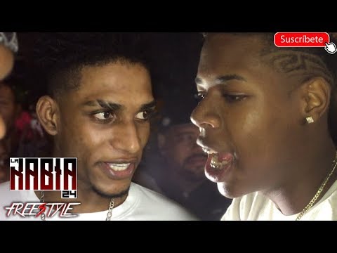 ( DUELO A MUERTE DE CHISTES ) La Rabia 24 vs R8 En La Casa - Freestyle en Guibia