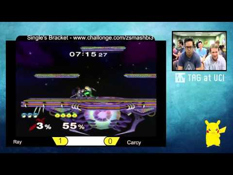 ZSBW 3  - Ray (Marth) vs Carcy (Sheik) - SSBM