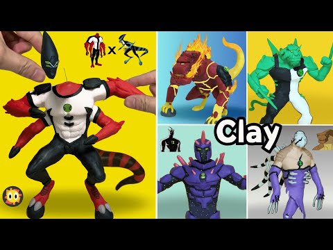 how to make Ben 10 Alien Fusion with clay ｜ Ben10 Clay