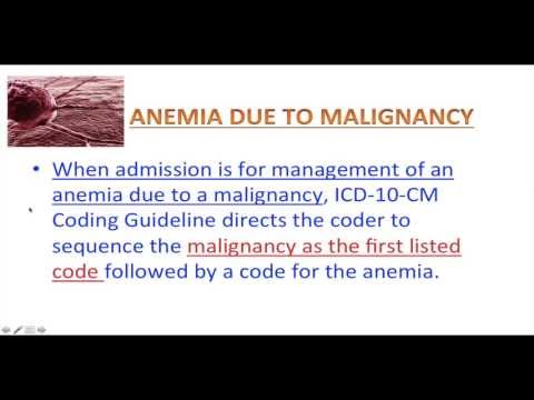 ICD-10-CM - Lesson 5 - Anemia Coding