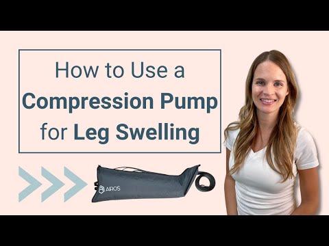 How to Use a Compression Pump for Leg Swelling