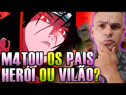 REACT Rap do Itachi (Naruto) - ESSA DOR QUE CAUSEI... | NERD HITS rap do itachi react