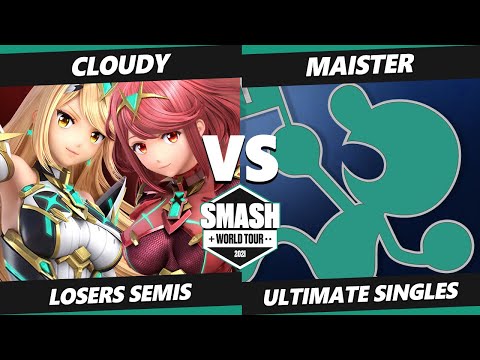 SWT CA RF Losers Semis - Cloudy (Pyra Mythra) Vs. Maister (Game & Watch) SSBU Ultimate Tournament