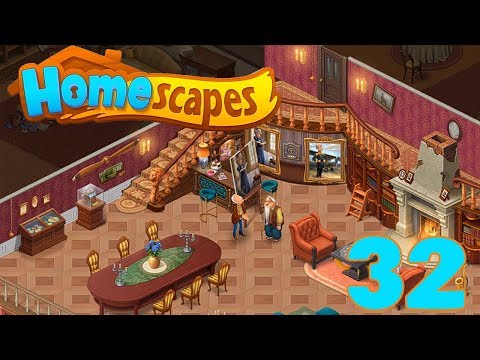 HOMESCAPES STORY WALKTHROUGH - PART 32 GAMEPLAY - ( iOS | Android )