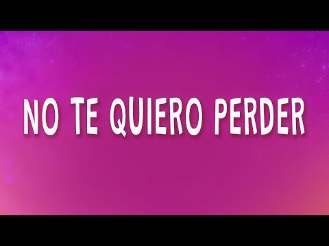 No te quiero perder - Carla Morrison - Hasta La Piel (Letra)