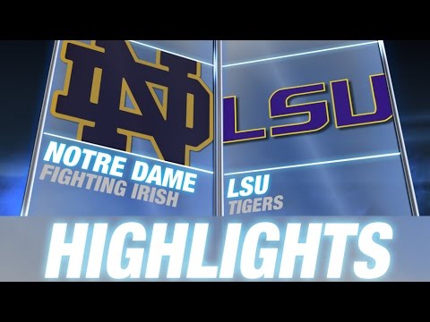 Notre Dame vs LSU | 2014 ACC Football Highlights