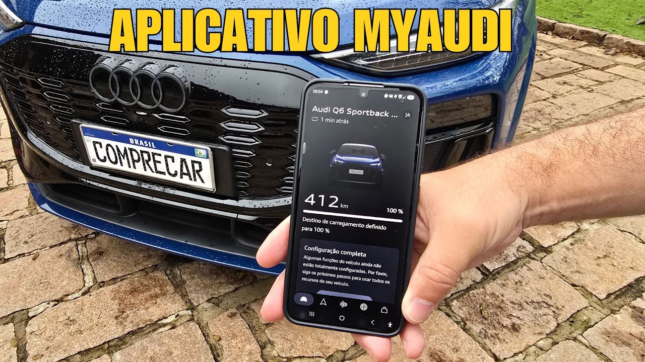 Aplicativo myAudi - Comandos e monitoramento pelo celular