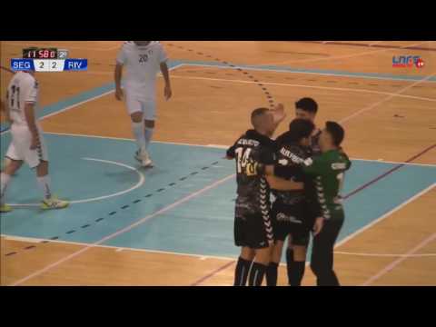 Gol Álex Fuentes (3-2) Naturpellet Segovia - Rivas Futsal J13, 2Div