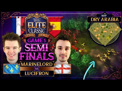 The Elite Classic: MarineLorD vs LucifroN G5, Semifinals Bo7 | Age Of Empires 4