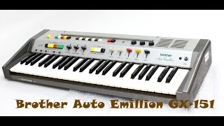 Video thumbnail for Brother Auto Emillion GX 151 by Igor Spirkin