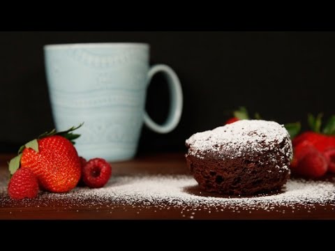 Flourless Chocolate Microwave Mug Cake Recipe | Get the Dish