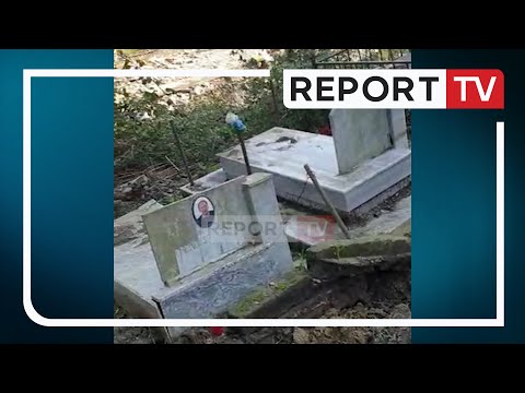 Report TV -Rrëshqet toka, spostohen varret në varrezat e vjetra të Durrësit