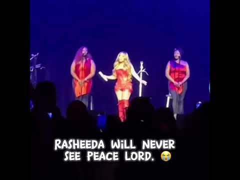 K.Michelle performed #rasheeda got bags. And the crowd went crazy ￼. #kmichelle #lhhatl