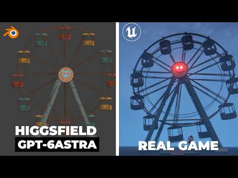 GPT-6 Astra + Higgsfield: Can AI Generate Game Ready Assets?