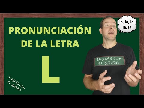 Cómo Pronunciar la Letra "L" en inglés: fonética inglesa - Clase 14, nivel básico