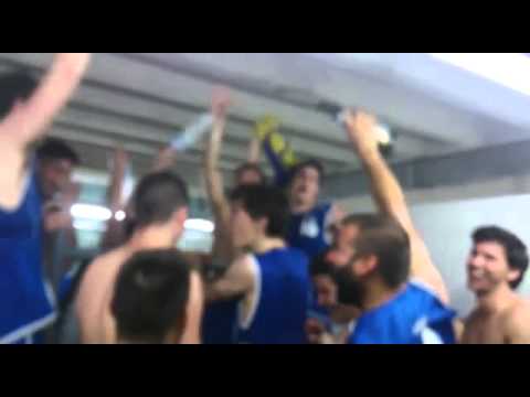 Sènior "B" Masculí AESE - Celebració permanència a Segona Catalana (Temporada 2014-2015)