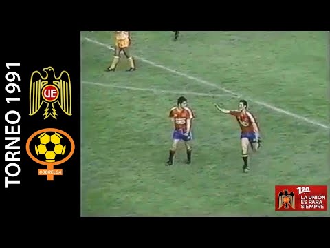 Unión Española 4-2 Cobreloa - 1991 National Championship - Summary