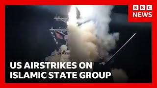 Download lagu US warns of more strikes on Islamic State group in Nigeria | BBC News mp3