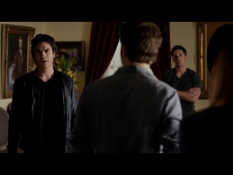 TVD 4x5 - The hunter has Jeremy, Stefan wants to stop Damon from killing him | Delena Scenes HD