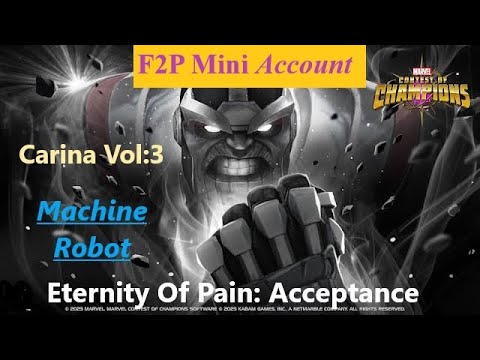 EOP Acceptance: Robots - Carina Vol 3 Mini Account  - Contest Of Champions
