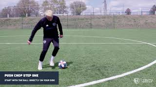 Sporting Skills: Dribbling Skills- Push Chop