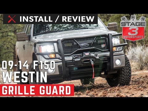 2009-2014 F150 Westin HDX Winch Mount Grille Guard Install and Review