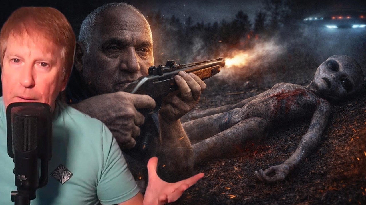 DICE QUE ABATIÓ A TIROS A UN ALIENÍGENA