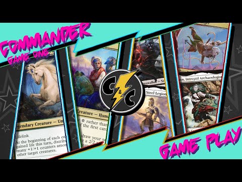 Commander - Lathiel vs Gavi vs Tevesh Szat/Prava of the Steel Legion vs Akiri/Ardenn