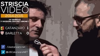 preview picture of video 'Catanzaro-Barletta 1-0: la Striscia Video'