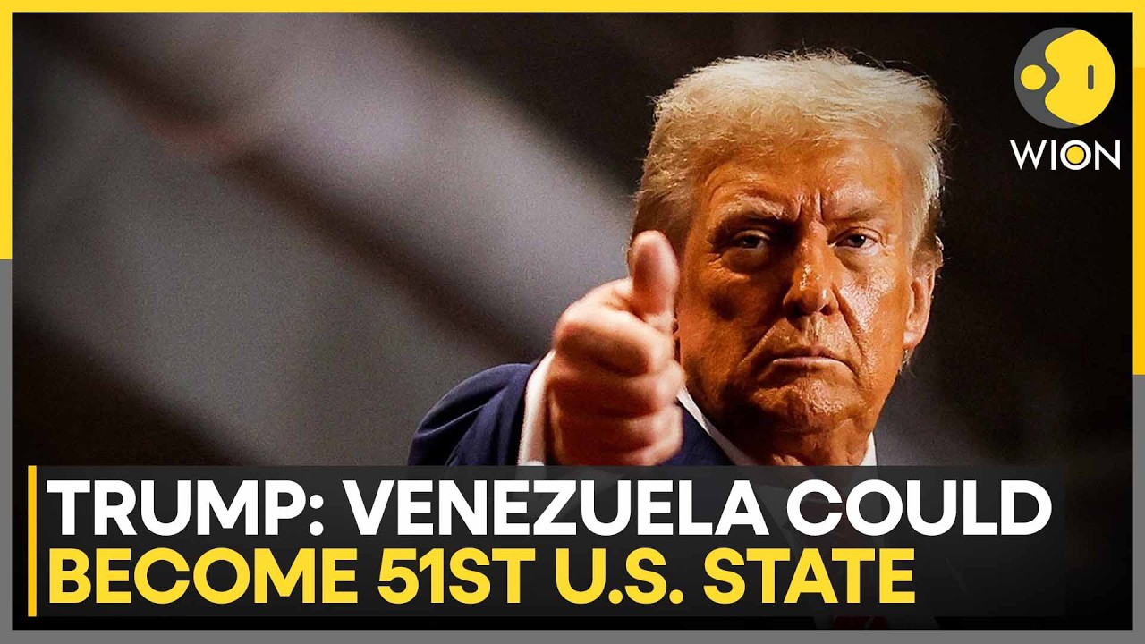 Trump Says Venezuela Could Have A Governor Instead Of A President | WION News