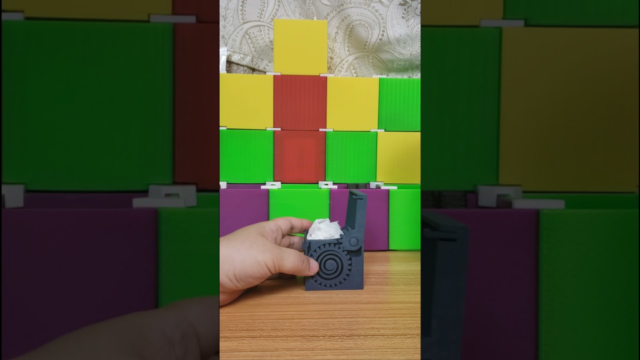 😱 😜3D Printed Spring Loaded Box.