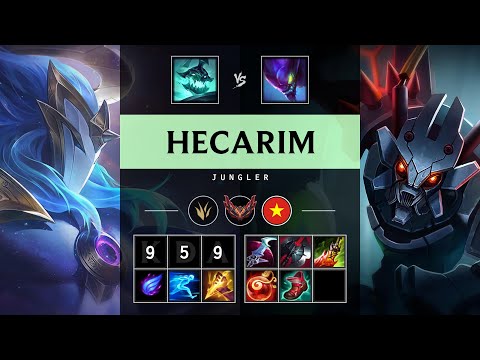 Hecarim Jungle vs Kha'Zix - VN Grandmaster Patch 25.18