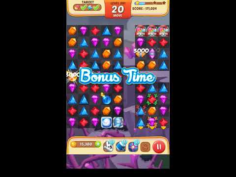 Jewel Match King Level 361 - Walkthrough ( No Booster )